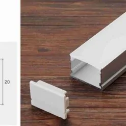 Thanh nhôm định hình led KR-3020M