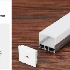 Thanh nhôm định hình led KR-603