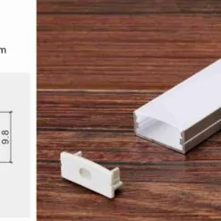 Thanh nhôm định hình led KR-617