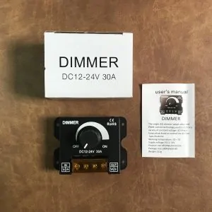 Dimmer 12-24v 30A