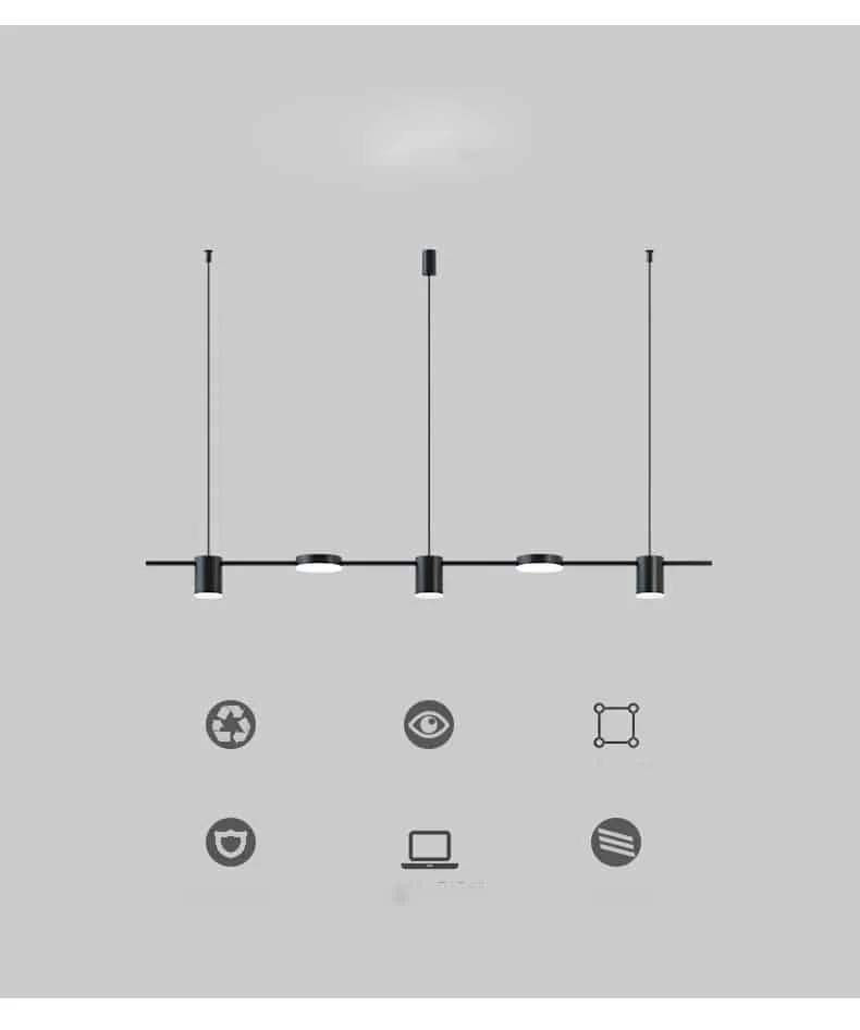 Đèn thả hiện đại phong các tối giản