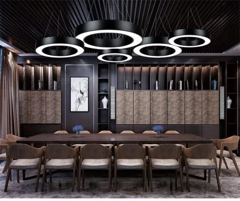 đèn thả tròn kích thước 60cm