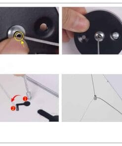 cách lắp đặt đèn thả