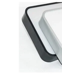 đèn thả 1m2 mặt 200mm với thiết kế bo tròn cạnh