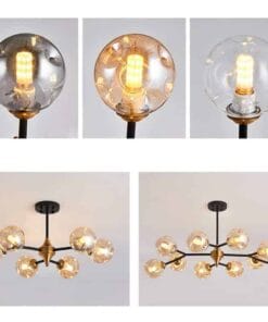 Đèn thả phòng khách phong cách magic pea