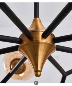 Đèn thả phòng khách phong cách magic pea