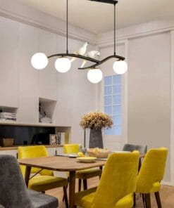 Đèn thả bàn ăn phong cách bắc âu hiện đại