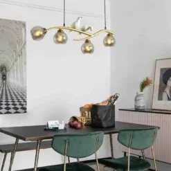 Đèn thả bàn ăn phong cách bắc âu hiện đại