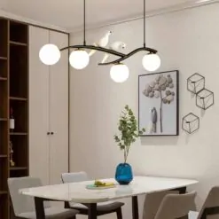 Đèn thả bàn ăn phong cách bắc âu hiện đại