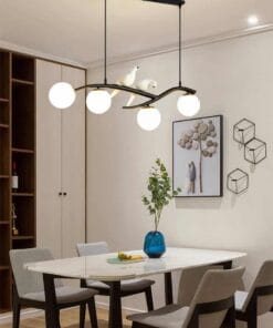 Đèn thả bàn ăn phong cách bắc âu hiện đại