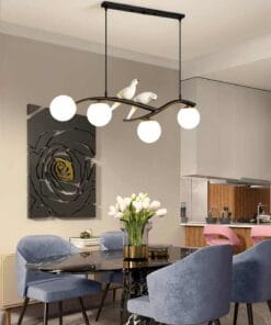 Đèn thả bàn ăn phong cách bắc âu hiện đại