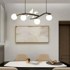 Đèn thả bàn ăn phong cách bắc âu hiện đại