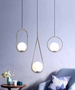 Đèn thả phong cách tối giản