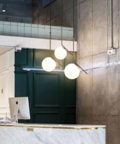 Đèn thả phong cách tối giản