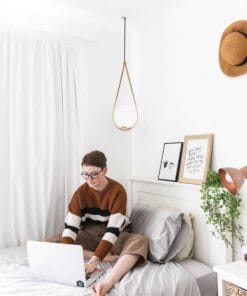 Đèn thả phong cách tối giản