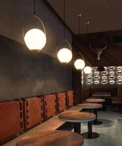 Đèn thả phong cách tối giản