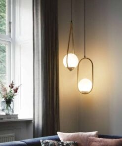 Đèn thả phong cách tối giản