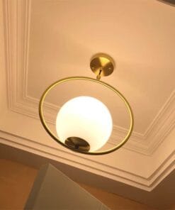 Đèn thả phong cách tối giản