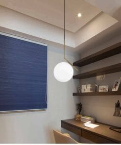 Đèn thả phong cách tối giản