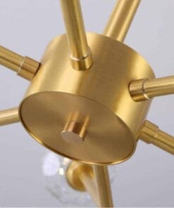 Đèn ç pha lê phong cách thượng uyển bắc Âu