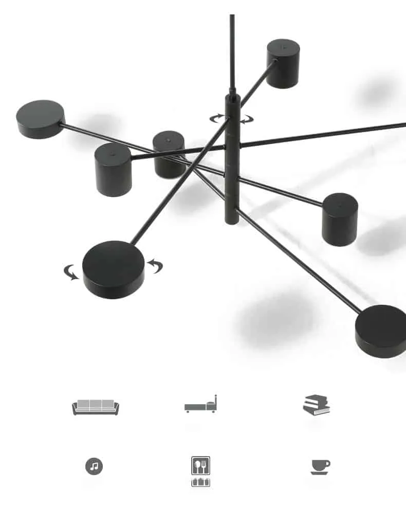 Đèn thả phong cách bắc âu tối giản MIU-MS-900 - Ảnh 14