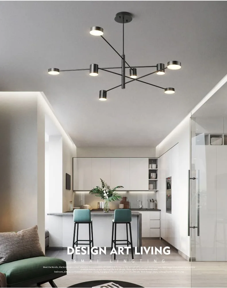 Đèn thả phong cách bắc âu tối giản MIU-MS-900 - Ảnh 11