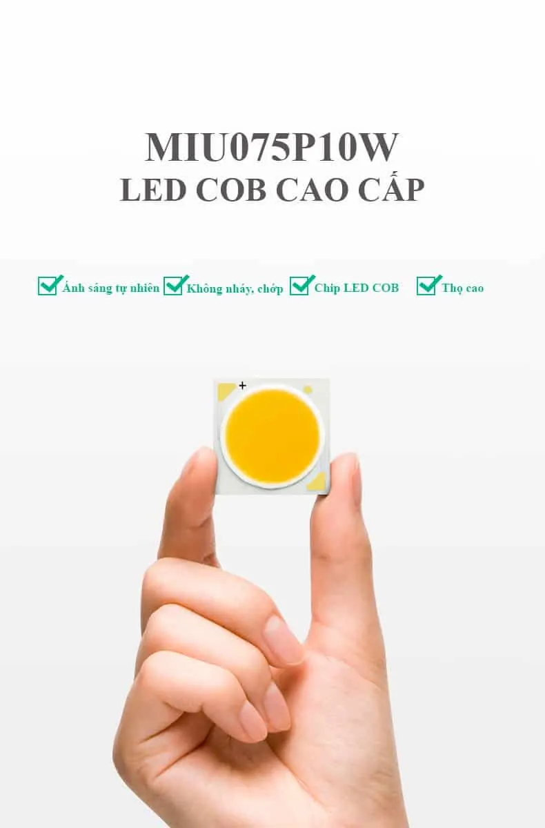 Đèn âm trần chiếu điểm MIU075P10W  - Ảnh 12