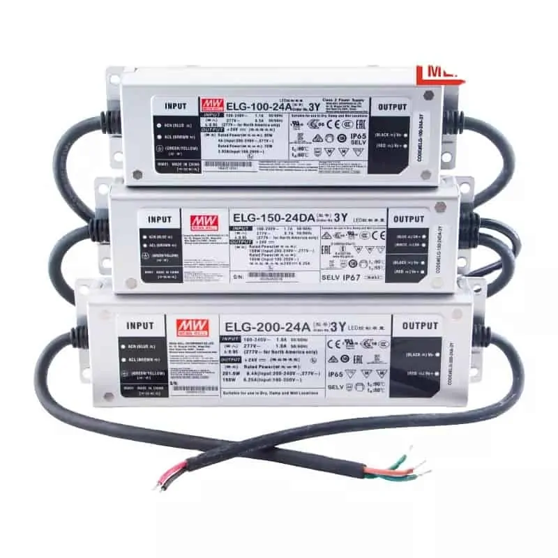 nguồn meanwell 24V IP67 / Nguồn led ngoài trời / Nguồn đèn led 24V
