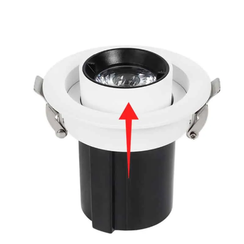 Đèn âm trần chiếu điểm chỉnh hướng góc rộng MIUOS7W75 - Ảnh 5