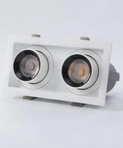 Đèn led âm trần đôi chiếu điểm chỉnh hướng góc rộng MIUVDTTPL