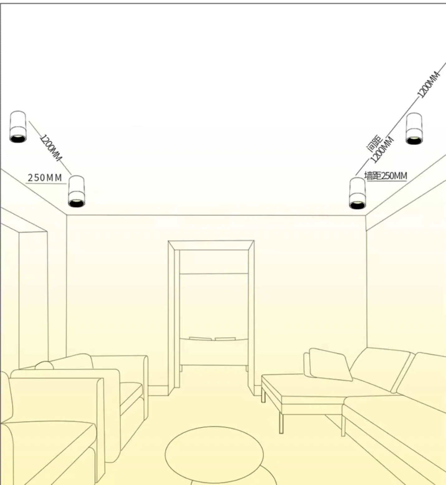Đèn ống bơ gập xoay chip led Osram của Đức