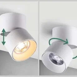 Đèn ống bơ gập xoay MIUGX7OS