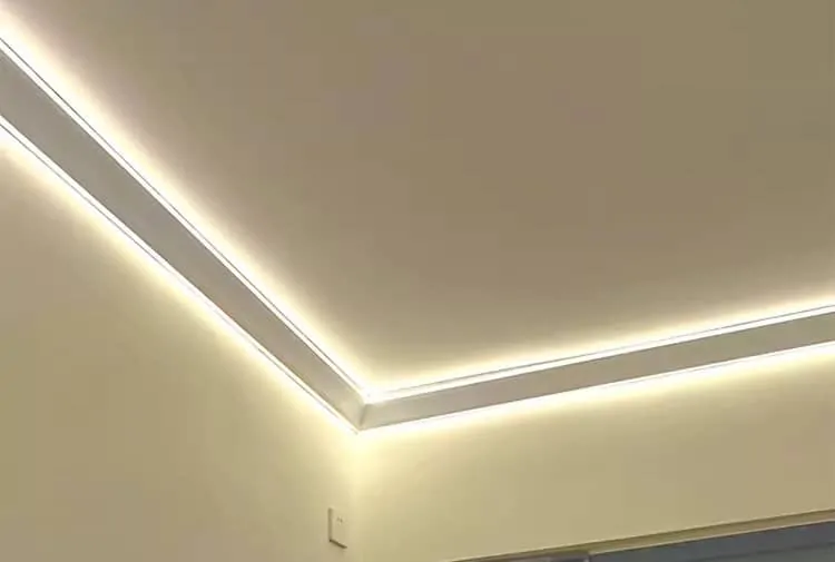 Thanh nhôm phào chỉ đèn LED - Ảnh 4