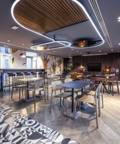 Thanh nhôm đèn led uốn cong