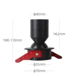 Alternative view of Đèn LED âm trần rọi zoom 15-60° xoay 360°