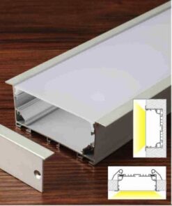 Alternative view of Thanh nhôm định hình led âm trần KR-7635A