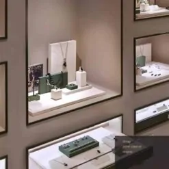 Alternative view of Đèn thanh ray nam châm mini cho tủ đá quý