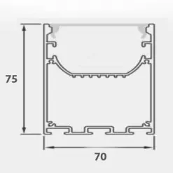Thanh nhôm đèn led 7075MJ