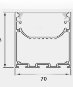 Thanh nhôm đèn led 7075MJ