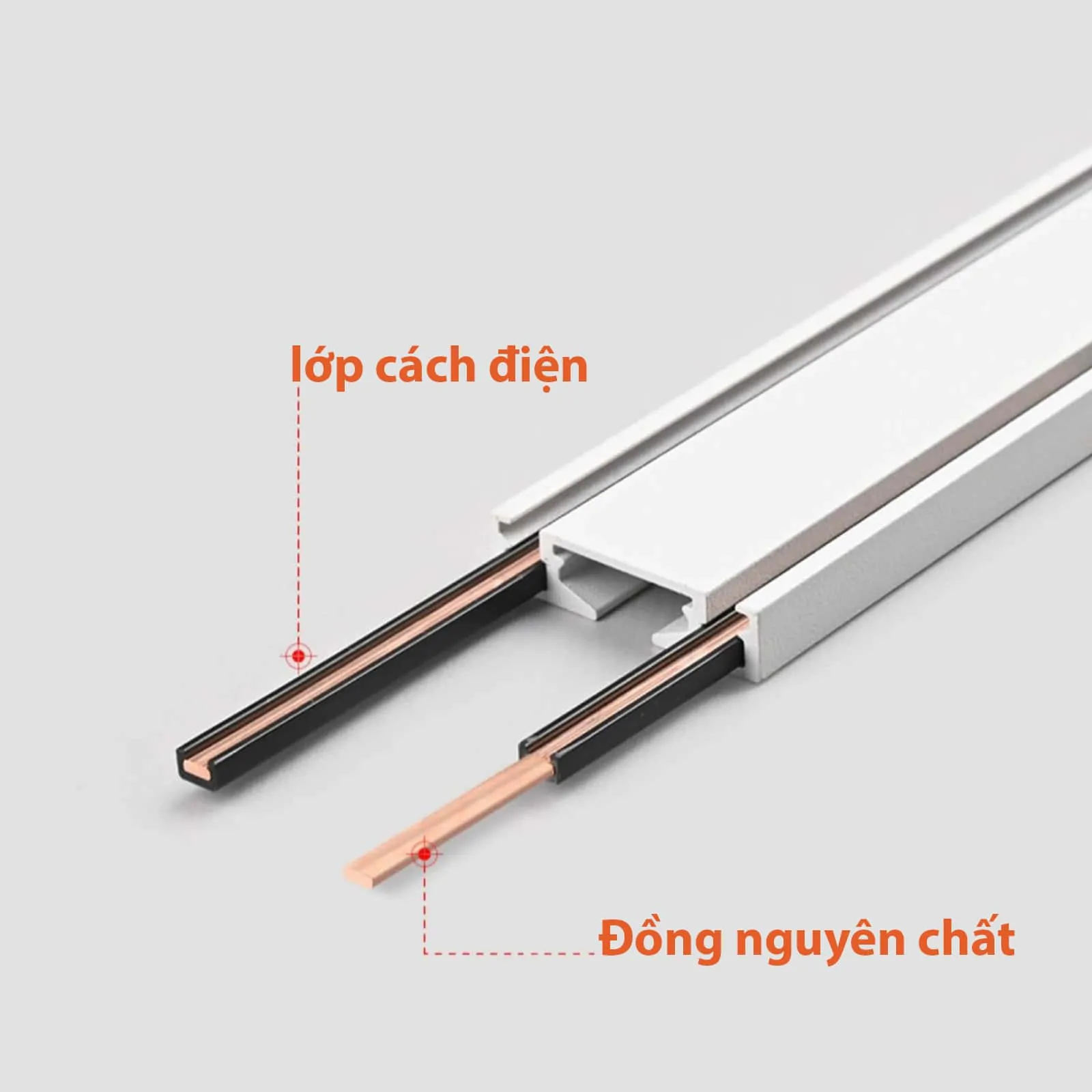 Đèn thanh ray nam châm siêu mỏng - Ảnh 6