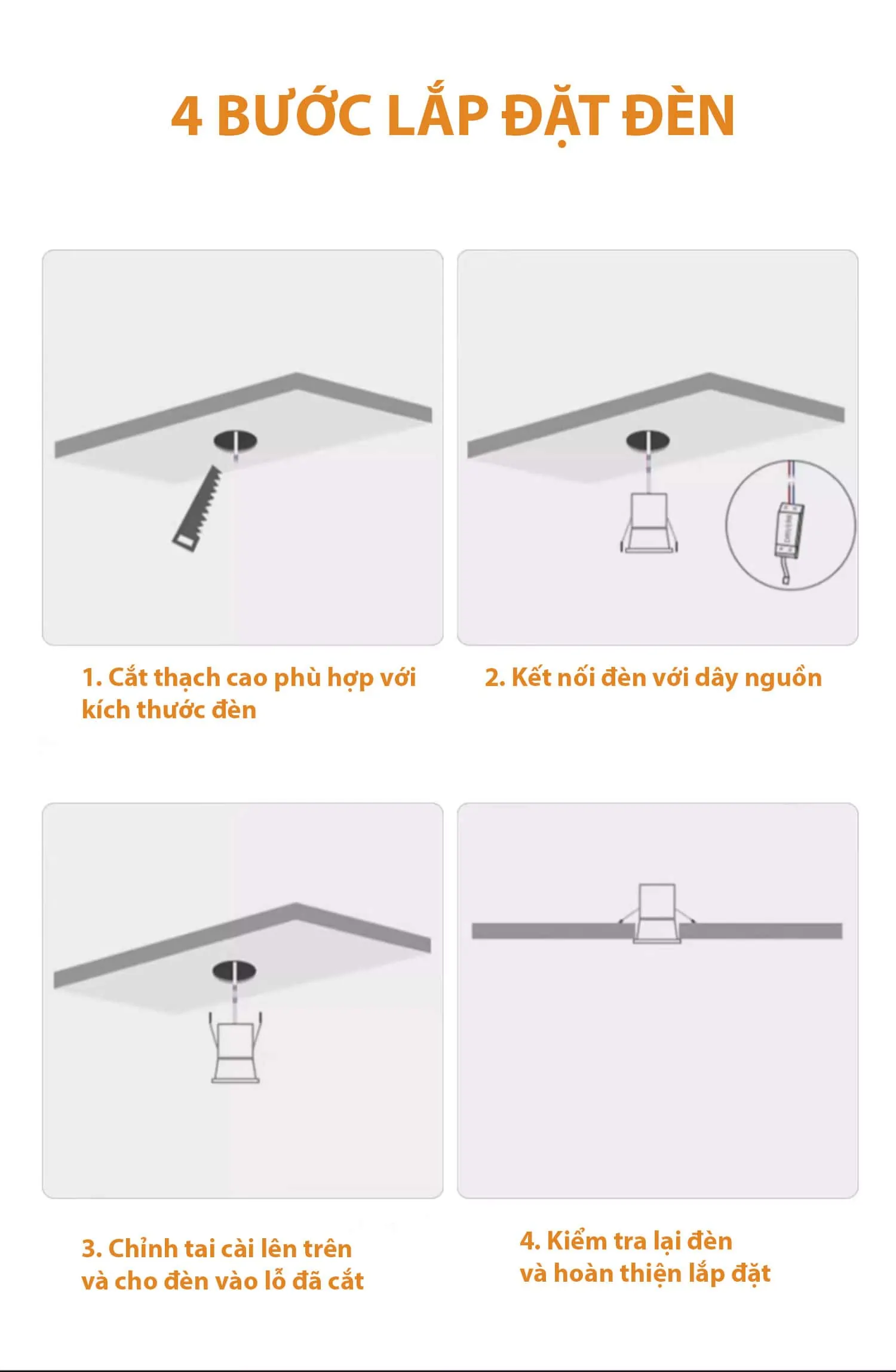 Đèn spotlight chiếu điểm MIUSERI-QL - Ảnh 18