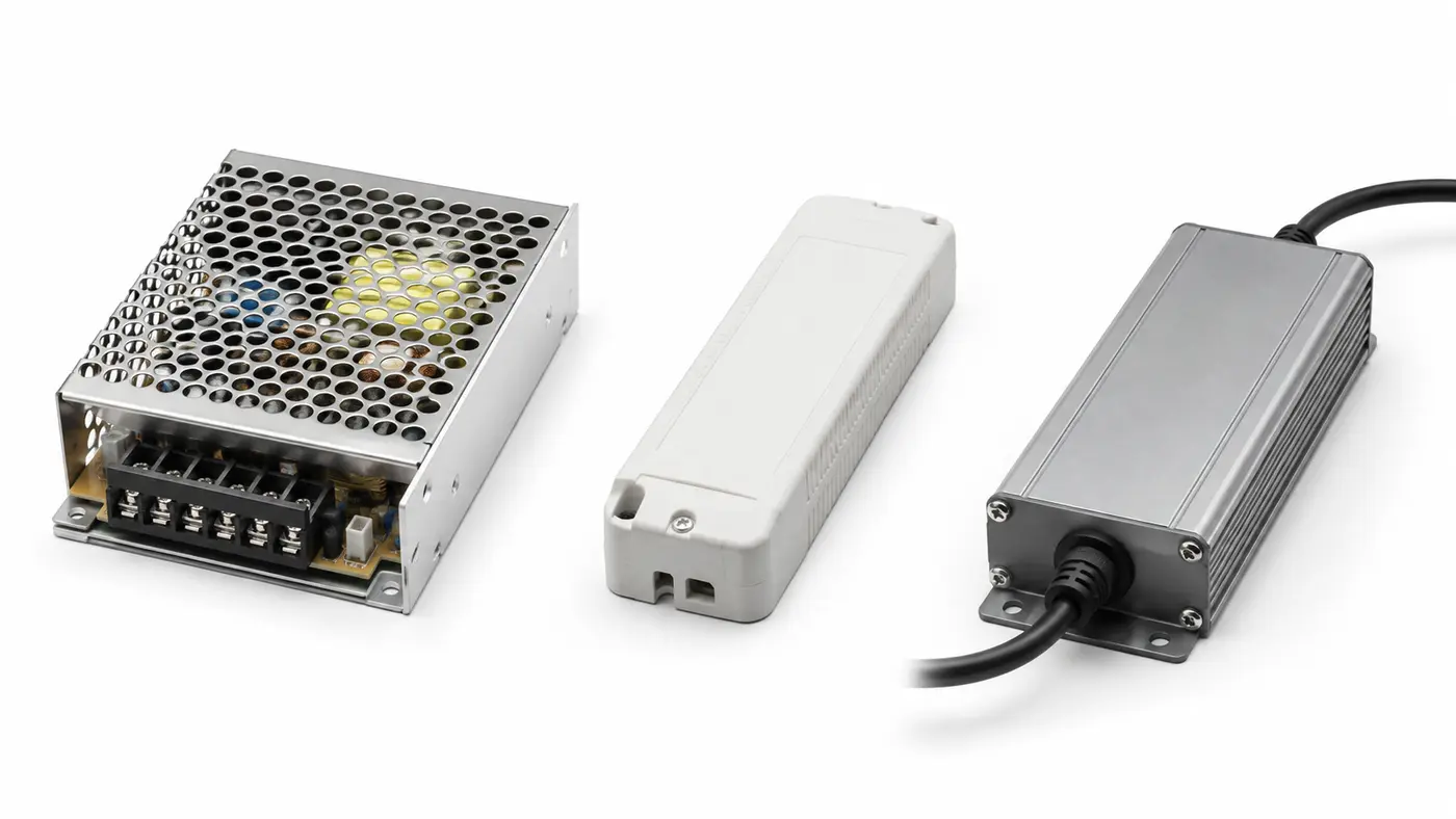 Nguồn tổ ong nguồn kín và nguồn chống ẩm cho hệ đèn LED