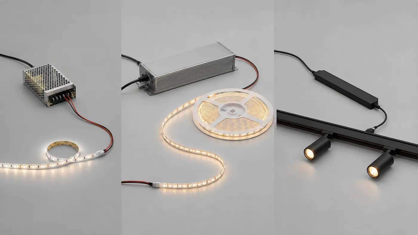 Lựa chọn nguồn DC 12V 24V và 48V theo đúng hệ đèn LED