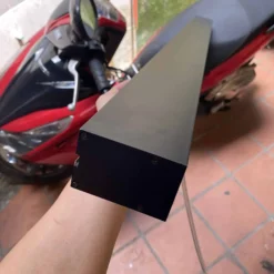 Chi tiết thân đèn thả vỏ nhôm màu đen