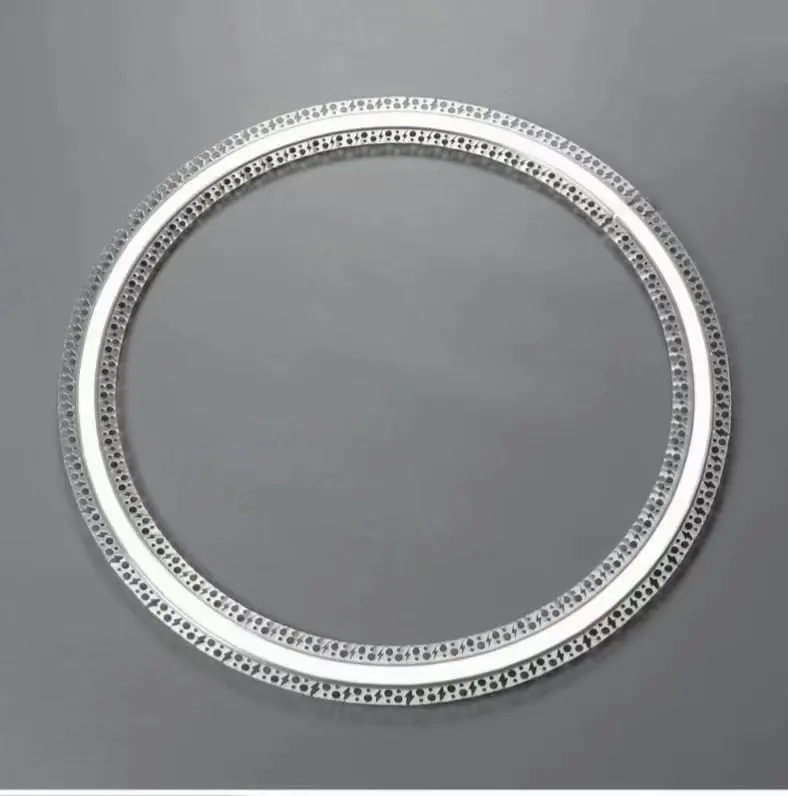 Thanh nhôm đèn LED ziczac được uốn thành vòng tròn